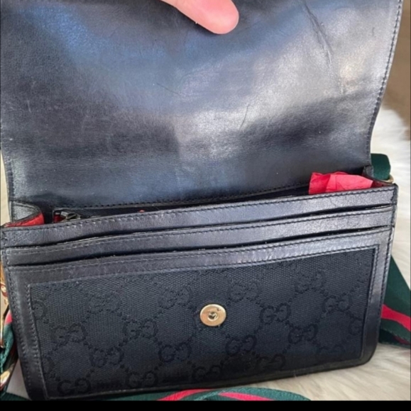 Authentic Gucci clutch crossbody - Picture 9 of 12